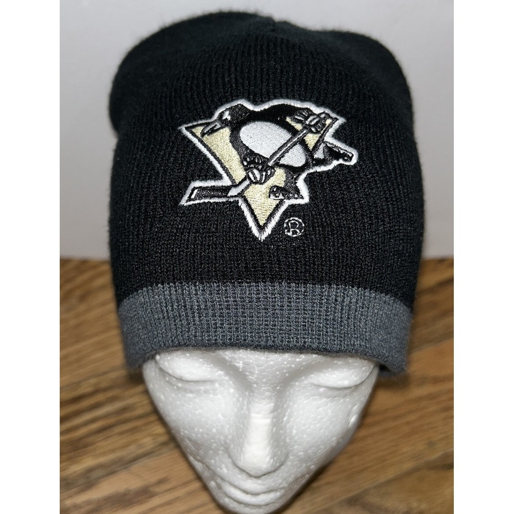 Pittsburgh Penguins Winter‎ Hat Beanie Hat Seven Springs Resort Hockey Fan Rare